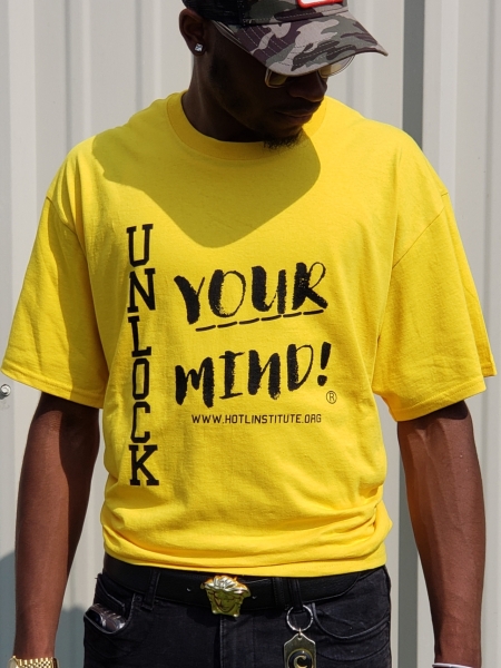 Merch – Round Neck Unlock Your Mind-T-Shirt